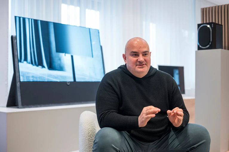 Aslan Khabliev übernahm Loewe 2019. — © Daniel Vogl/dpa