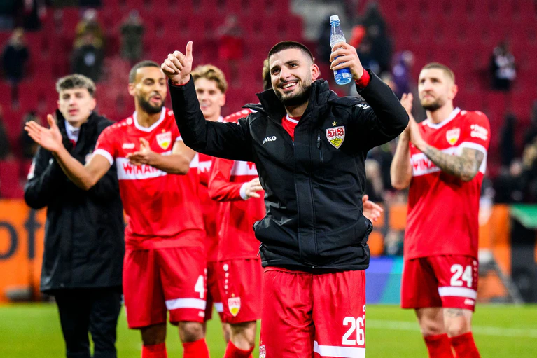 Deniz Undav hat nach seinem Comeback gut lachen. — © Tom Weller/dpa