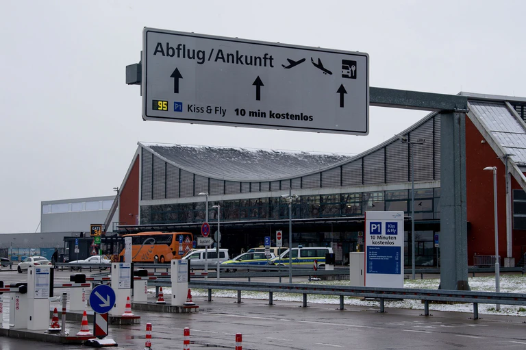 Der Memminger Flughafen. (Archivbild) — © Stefan Puchner/dpa