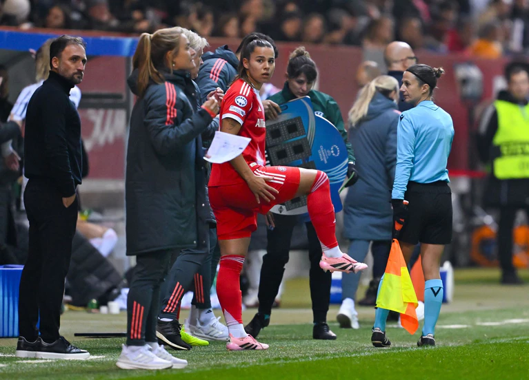 Zurück in der Champions League: Lena Oberdorf. — © Sven Hoppe/dpa