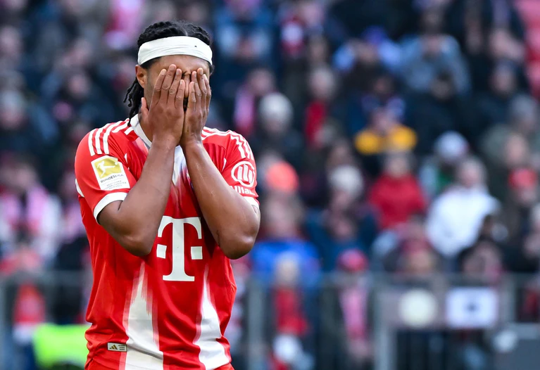 Die wichtigen Bayern-Spiele werden ohne Serge Gnabry stattfinden. (Archivbild) — © Sven Hoppe/dpa