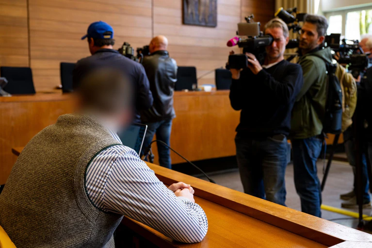 Großes Medieninteresse herrschte an dem Prozess um den gewaltsamen Tod der Studentin Hanna. (Archivbild)  — © Lennart Preiss/dpa
