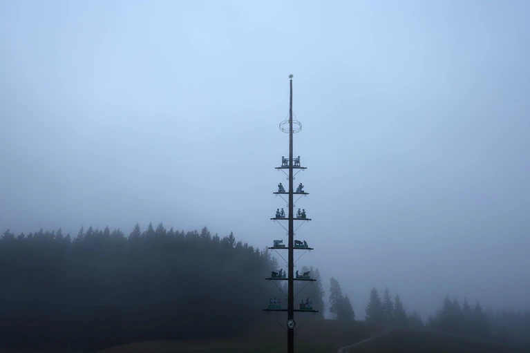 Die letzten Tage vor den Osterferien sollen laut der Vorhersage ungemütlich werden in Bayern. (Symbolbild) — © Karl-Josef Hildenbrand/dpa