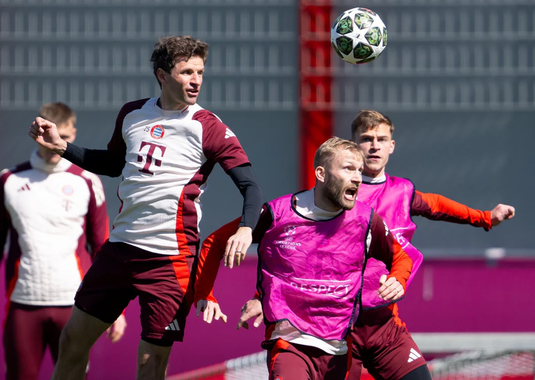 Der FC Bayern trifft im Viertelfinale der Champions League auf Inter Mailand. — © Sven Hoppe/dpa