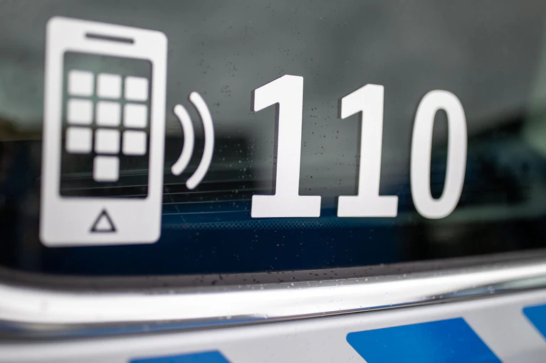 Nachdem er mit seinem Fahrzeug in einen Wald gefahren war, ist ein 39-Jähriger gestorben. (Symbolbild) — © Daniel Karmann/dpa