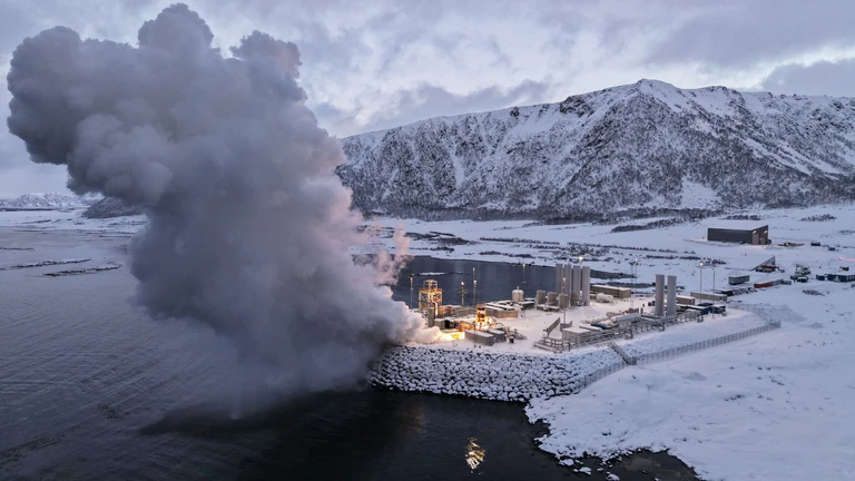 Vorbereitungen zum zweiten Testflug am Weltraumbahnhof in Norwegen. (Handout) — © -/Isar Aerospace/dpa