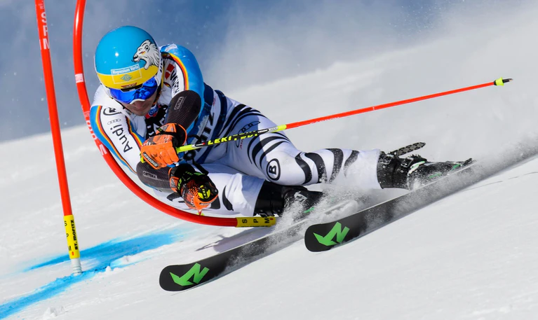 Felix Neureuther bei einem Rennen im Jahr 2016. (Archivbild)  — © Jean-Christophe Bott/KEYSTONE/dpa