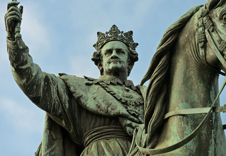 König Ludwig I. von Bayern kam vor 200 Jahren auf den Thron. — © Malin Wunderlich/dpa