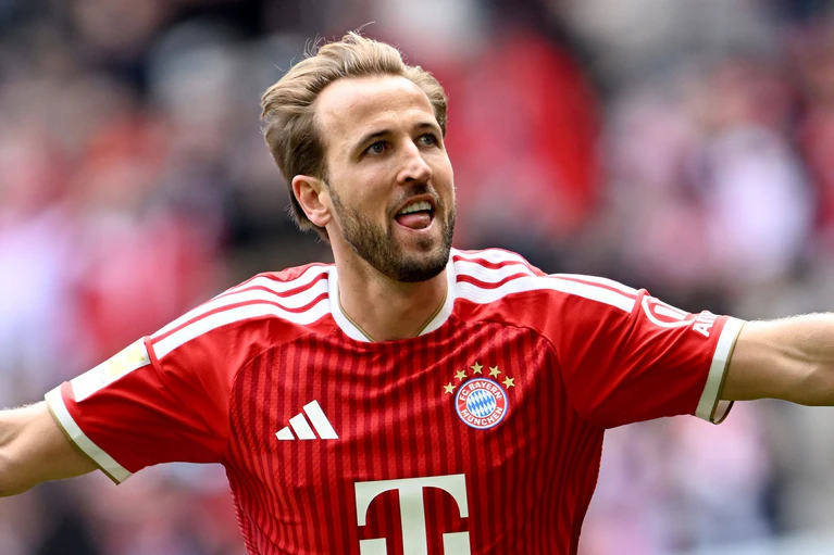 Torschützenkönig Harry Kane konnte gegen Köln gleich drei Treffer bejubeln. — © Sven Hoppe/dpa