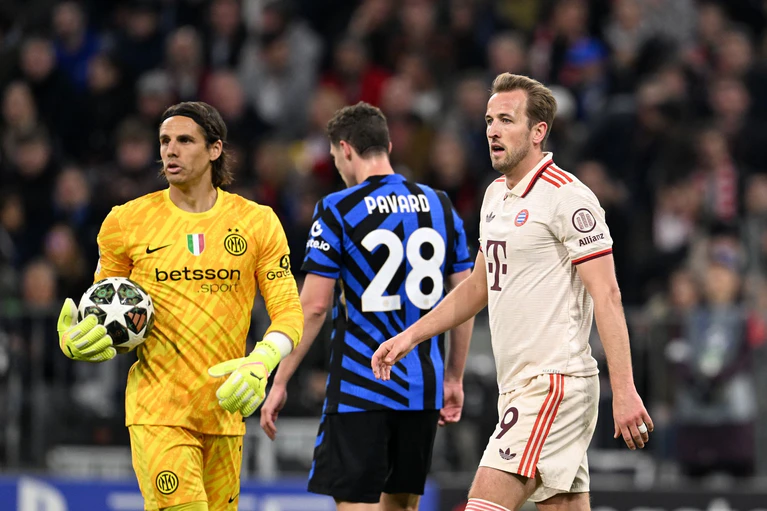 Der frühere Bayern-Keeper Yann Sommer stand im Tor von Inter wiederholt im Blickpunkt. — © Sven Hoppe/dpa