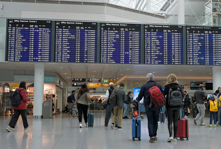 Es bestand keine Gefahr für den Flugverkehr. (Archivbild) — © Malin Wunderlich/dpa