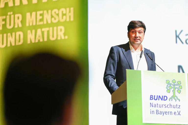 Martin Geilhufe ist der neue Chef an der Spitze des Bundes Naturschutz in Bayern. — © Daniel Löb/dpa