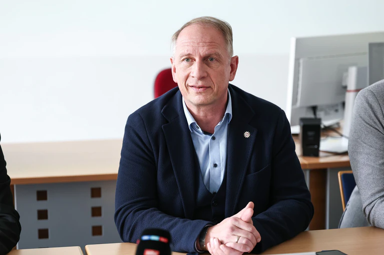 Kriminaldirektor Markus Schlemmer tritt für die CSU an. (Archivbild) — © Daniel Löb/dpa