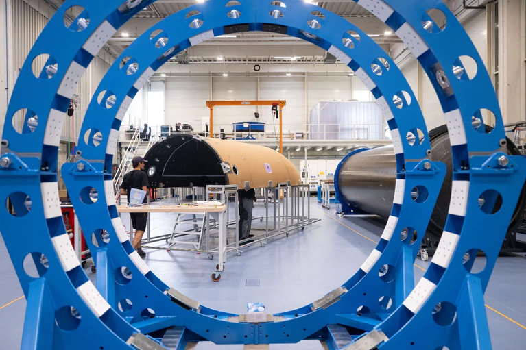 Das Raketen-Start-up Isar Aerospace darf ab Donnerstag seine erste Testrakete starten lassen. (Archivbild) — © Marijan Murat/dpa