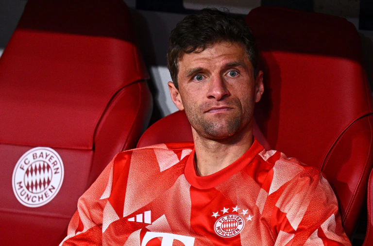 Seine Zeit als Bayern-Spieler endet bald: Thomas Müller. — © Tom Weller/dpa