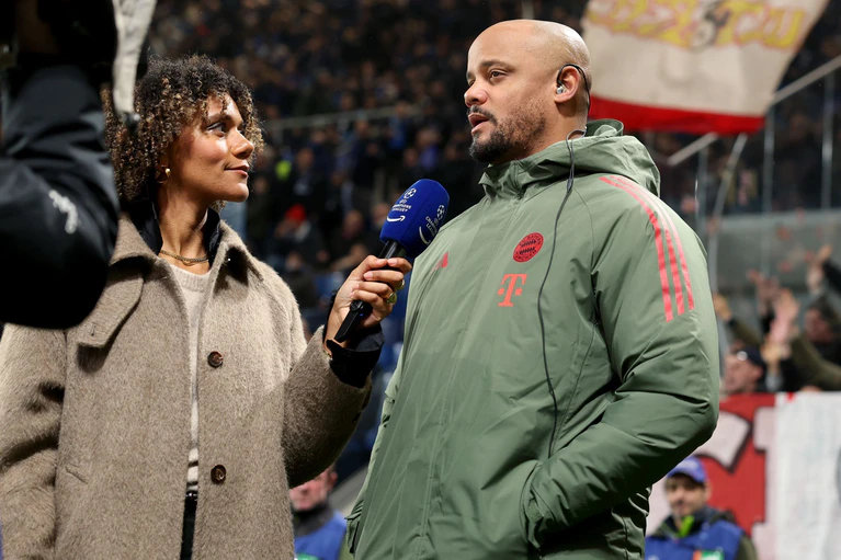 Vincent Kompany äußert sich im Interview vor dem Spiel zu Harry Kane.  — © Jan Woitas/dpa