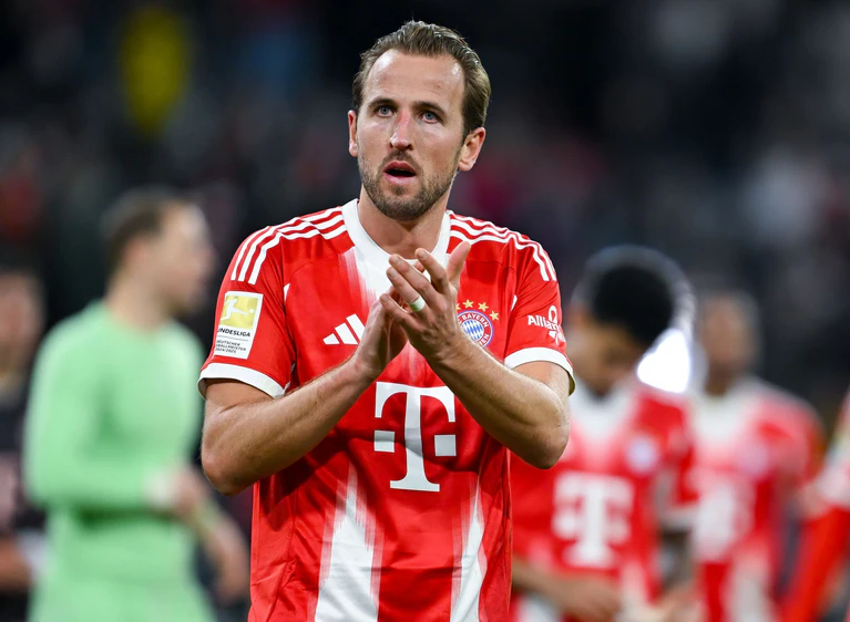 Harry Kane liefert dem FC Bayern aktuell das Rundum-sorglos-Paket. — © Sven Hoppe/dpa