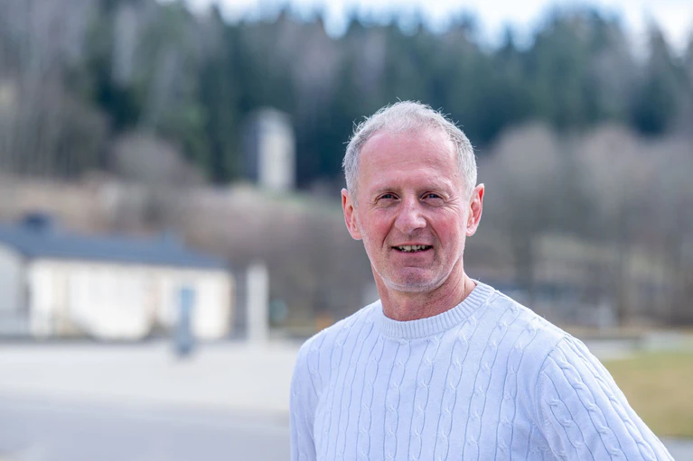 Jörg Skriebeleit leitet die KZ-Gedenkstätte Flossenbürg. — © Armin Weigel/dpa