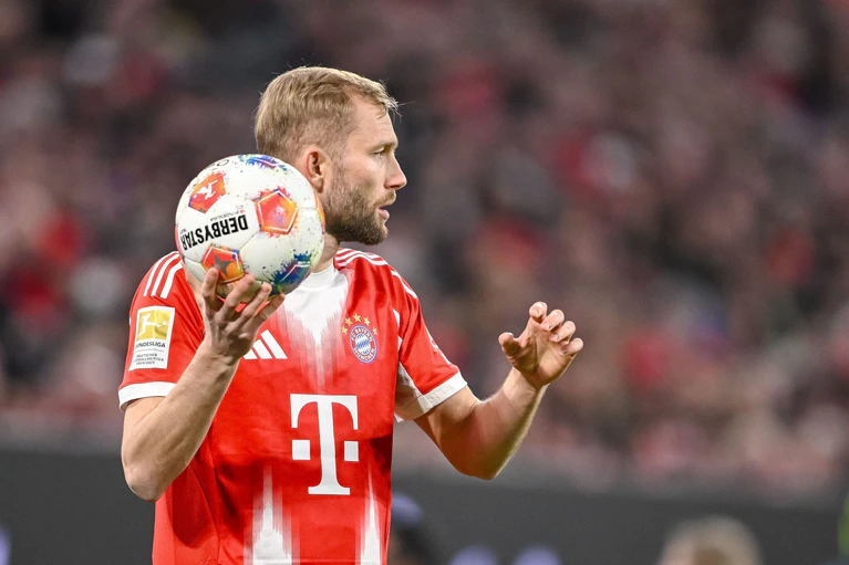 Verlängert Konrad Laimer beim FC Bayern? (Archivbild) — © Harry Langer/dpa