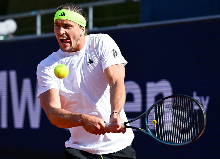 Alexander Zverev schlug Fabian Marozsan im Halbfinale von München. — © Sven Hoppe/dpa