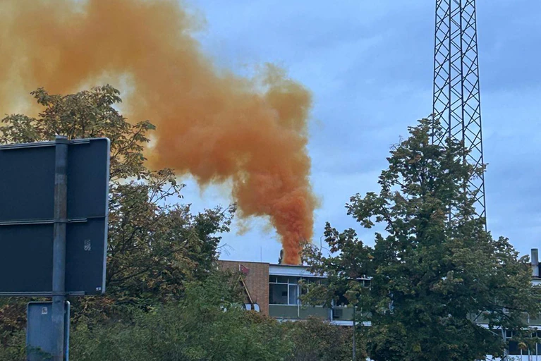 Bei Aschaffenburg läuft ein großer Feuerwehreinsatz — © Ralt Hettler/dpa