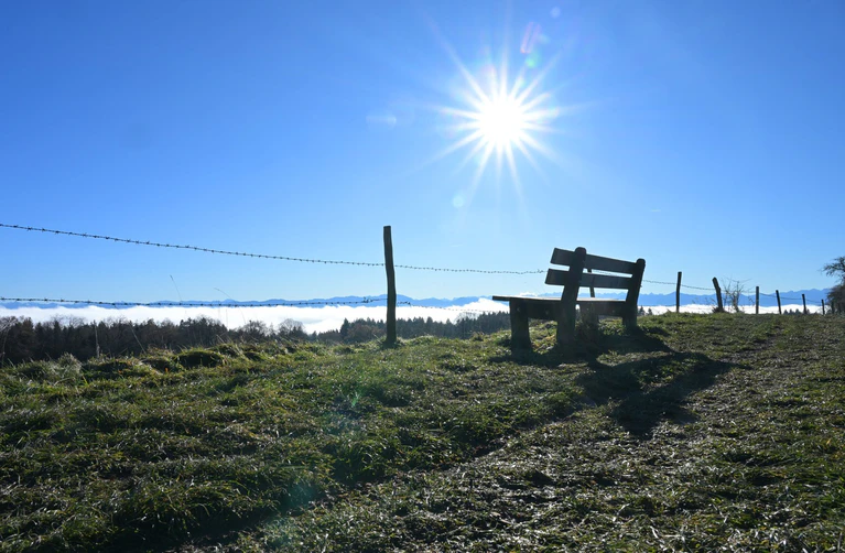 An Weihnachten soll es in Bayern sonnig werden. (Archivbild) — © Malin Wunderlich/dpa