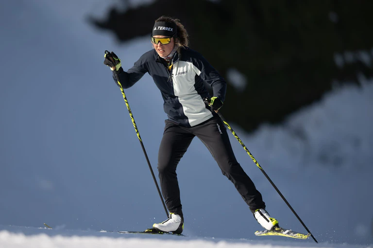 Laura Dahlmeier ist beim Bergsteigen verunglückt. (Archivbild) — © Hendrik Schmidt/dpa