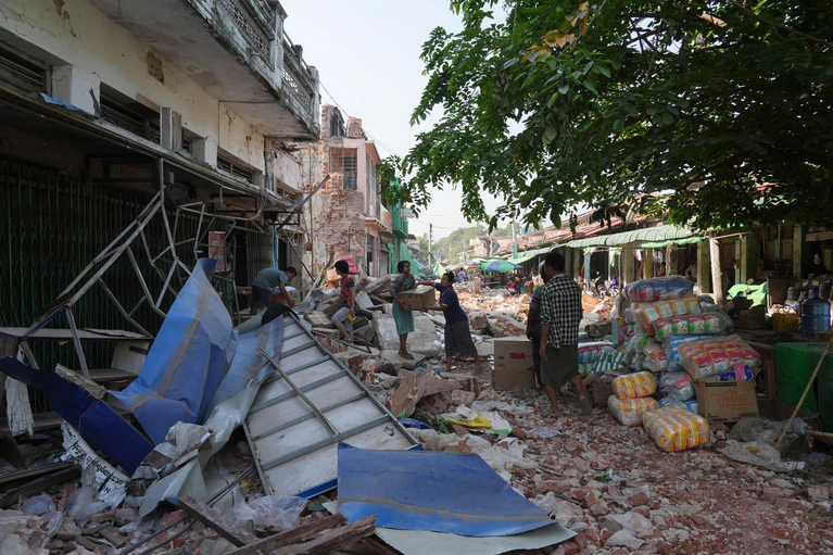 Die Lage in Myanmar ist verzweifelt. — © Uncredited/AP/dpa