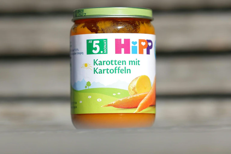 Der Babykosthersteller Hipp wird erpresst. (Symboldbild)  — © Tobias Steinmaurer/APA/dpa