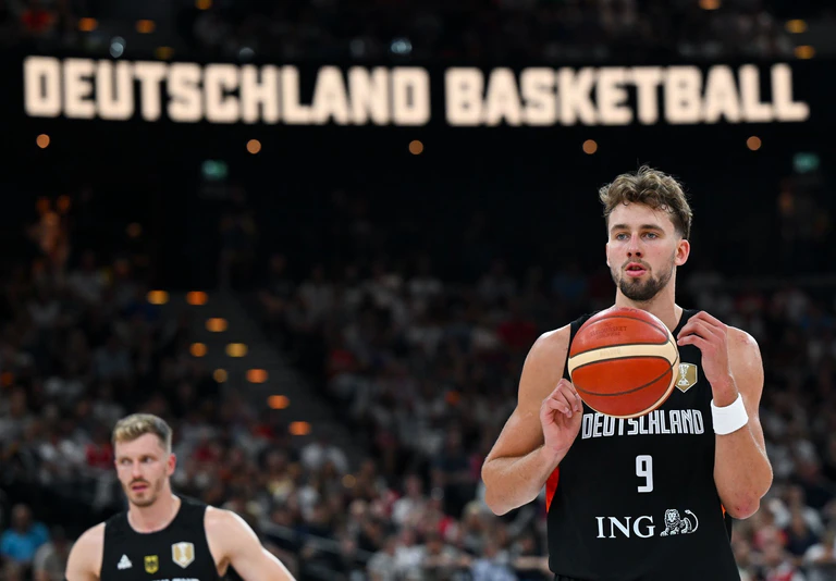 Steigerte sich nach der Pause: Franz Wagner. — © Sven Hoppe/dpa