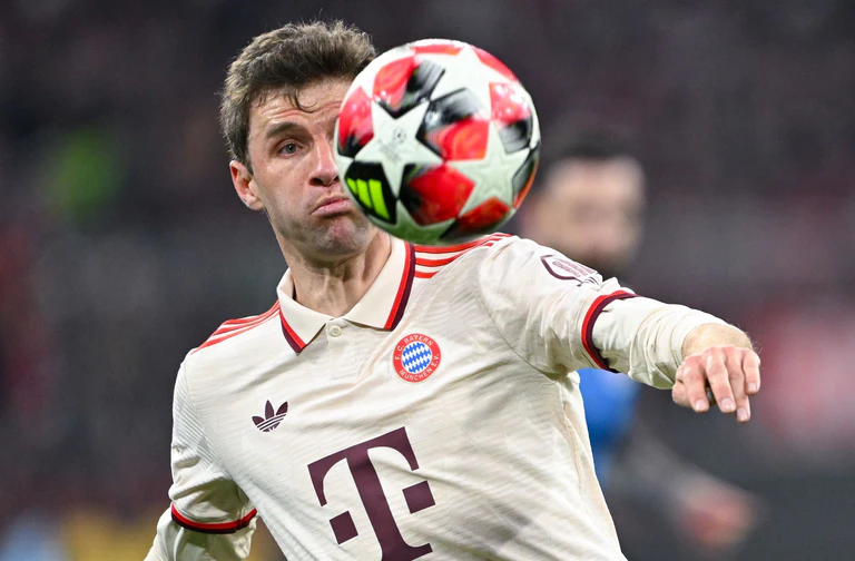 Thomas Müller erzielte früh das 1:0. — © Sven Hoppe/dpa