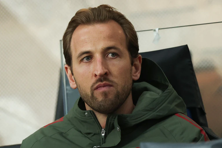 Harry Kane hat eine Blessur am Sprunggelenk. (Archivbild) — © Jan Woitas/dpa