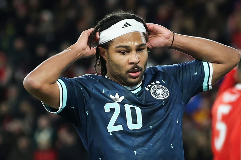Wird Gnabry rechtzeitig zur WM wieder fit? (Archivbild) — © Christian Charisius/dpa