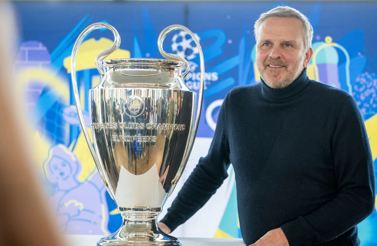 Dietmar Hamann findet den Ibiza-Trip «unprofessionell». — © Leonie Asendorpf/dpa