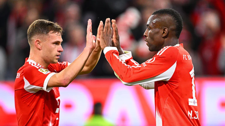 Der FC Bayern München feierte den nächsten klaren Sieg. — © Tom Weller/dpa