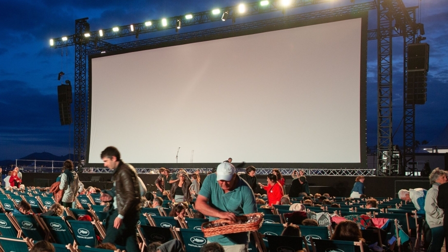 Kino Sommer Abend Open Air Kino